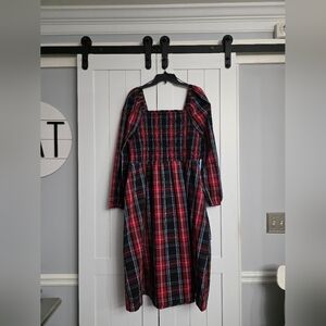 DRAPER JAMES RSVP™ Smocked Tiered Midi Dress. NEW!